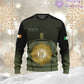 Personalized Ireland Soldier/ Veteran Camo With Name And Rank Hoodie 3D Printed  - 1501240001