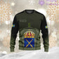 Personalisierter Kapuzenpullover mit schwedischem Soldaten-/Veteranen-Tarnmuster und Namen und Rang, 3D-Druck – 1501240001