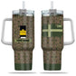 Personalized Sweden Soldier/ Veteran Camo With Name And Rank 40oz Tumbler 3D Printed - 2401240001