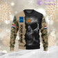 Personalisierter niederländischer Soldat/Veteranen-Tarnpullover mit Namen und Rang, 3D-Druck – 2601240001