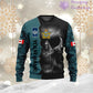 Personalized Canadian Soldier/ Veteran Camo With Name And Rank Ugly Sweater 3D Printed  - 17062272