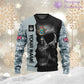 Personalized UK Soldier/ Veteran Camo With Name And Rank Ugly Sweater 3D Printed  - 17062272