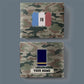 Portefeuille personnalisé avec nom et grade de soldat/vétéran de la France imprimé en 3D - 2501240001