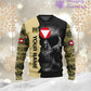 Personalized Austrian Soldier/ Veteran Camo With Name And Rank T-Shirt 3D Printed - 2601240001