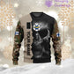 Personalized Finland Soldier/ Veteran Camo With Name And Rank T-Shirt 3D Printed  - 2601240001