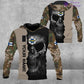 Personalized Finland Soldier/ Veteran Camo With Name And Rank T-Shirt 3D Printed  - 2601240001