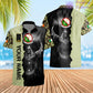 Personalized Ireland Soldier/ Veteran Camo With Name And Rank  Hawaii Shirt 3D Printed  - 17062272