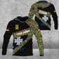 Personalized Germany Soldier/ Veteran Camo With Name And Rank T-Shirt 3D Printed  - 3001240001