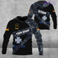 Personalized Germany Soldier/ Veteran Camo With Name And Rank T-Shirt 3D Printed  - 3001240001