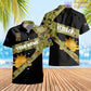 Personalisiertes T-Shirt mit australischem Soldaten-/Veteranen-Tarnmuster mit Namen und Rang, 3D-Druck – 3001240001