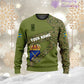 Personalized Sweden Soldier/ Veteran Camo With Name And Rank Hawaii shirt 3D Printed  - 3001240001