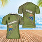 Personalized Sweden Soldier/ Veteran Camo With Name And Rank Hawaii shirt 3D Printed  - 3001240001