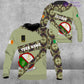 Personalized Ireland Soldier/ Veteran Camo With Name And Rank T-shirt 3D Printed  - 17065728