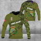 Pull moche personnalisé avec camouflage soldat/vétéran du Danemark avec nom et grade imprimé en 3D - 2601240001