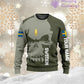 Personalized Sweden  Soldier/ Veteran Camo With Name And Rank Hoodie 3D Printed  - 17080416