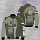 Personalized Netherlands Soldier/ Veteran Camo With Name And Rank Hoodie 3D Printed  - 17080416