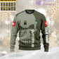 Personalized Swiss Soldier/ Veteran Camo With Name And Rank Ugly Sweater 3D Printed - 1602240001