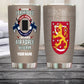 Personalisierter finnischer Veteran/Soldat mit Rang und Namen, Camouflage-Becher – 2202240001