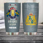 Personalized Sweden Veteran/ Soldier With Rank And Name Camo Tumbler - 2202240001