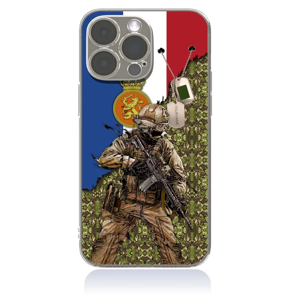 Personalized Netherlands Soldier/Veterans With Rank And Name Phone Case Printed - 2602240001