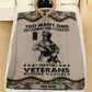 Personalized Finland Soldier/ Veteran Camo With Name And Rank Fleece Blanket 3D Printed - 2102240001