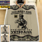 Personalized France Soldier/ Veteran Camo With Name And Rank Fleece Blanket 3D Printed - 2102240001