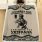 Personalized France Soldier/ Veteran Camo With Name And Rank Fleece Blanket 3D Printed - 2102240001