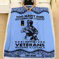 Personalized Belgium Soldier/ Veteran Camo With Name And Rank Fleece Blanket 3D Printed - 2102240001