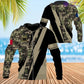 Personalized France Soldier/ Veteran Camo With Name And Rank Hoodie 3D Printed  - 17095968