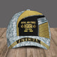 Personalized Rank, Year And Name UK Soldier/Veterans Camo Baseball Cap Veteran - 17109792