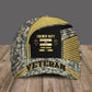 Personalized Rank, Year And Name France Soldier/Veterans Camo Baseball Cap Veteran - 17109792