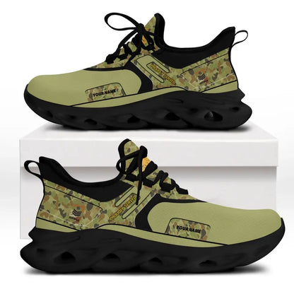 Personalized Australia Soldier/Veterans With Rank And Name Men Sneakers Printed - 2603240001