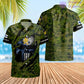 Personalisiertes Finnland Soldat/Veteran T-Shirt mit Vollflächigem Aufdruck - 08042402QA