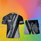 Personalisiertes deutsches Soldaten-/Veteranen-Tarnmuster mit Namen und Rang, Kombi-T-Shirt + Shorts, 3D-Druck – 0503240001QA