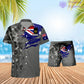 Personalisiertes australisches Soldaten-/Veteranen-Tarnmuster mit Rangkombination, Hawaiihemd + Shorts, 3D-Druck – 0811230015QA