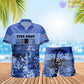 Personalized Netherlands Soldier/ Veteran Camo With Rank Combo Hawaii Shirt + Short 3D Printed - 1201240001QA