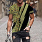 T-shirt personnalisé avec camouflage soldat/vétéran australien avec nom et grade imprimé en 3D - 0503240001QA