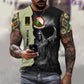 Personalized Ireland Soldier/ Veteran Camo With Name And Rank 3D T-shirt Printed  - 2601240001QA