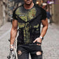 T-shirt personnalisé avec camouflage soldat/vétéran australien avec nom et grade imprimé en 3D - 2911230001QA