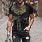 T-shirt personnalisé avec camouflage soldat/vétéran allemand avec nom et grade imprimé en 3D - 0112230001QA