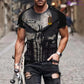 T-shirt personnalisé avec camouflage soldat/vétéran allemand avec nom et grade imprimé en 3D - 0112230001QA