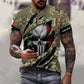 Personalized Italy Soldier/Veteran with Name and Rank 3D T-shirt All Over Printed - 08042402QA