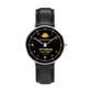 Personalized Australia Soldier/ Veteran With Name, Rank and Year Black Stitched Leather Watch - 03052402QA - Gold Version