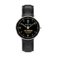 Personalized Sweden Soldier/ Veteran With Name, Rank and Year Black Stitched Leather Watch - 03052402QA - Gold Version