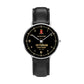 Personalized Italy Soldier/ Veteran With Name, Rank and Year Black Stitched Leather Watch - 03052402QA - Gold Version