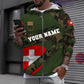 Personalized Swiss Soldier/Veteran with Name and Rank 3D Hoodie All Over Printed - 17065728