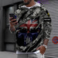 Personalized Australian Soldier/ Veteran Camo With Name And Rank Hoodie 3D Printed  - 17125344