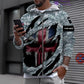 Personalized UK Soldier/ Veteran Camo With Name And Rank Hoodie 3D Printed  - 08042402QA