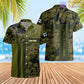 Personalisierter Kapuzenpullover mit Aufdruck „Finnland-Soldat/Veteran“ im Camouflage-Muster mit Namen und Rang – 17150400