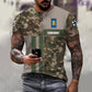 Personalized Finland Soldier/ Veteran Camo With Name And Rank Hoodie Printed  - 17150400